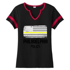 Philadelphia Police Officer Pennsylvania Police Gift Ladies Halftime Notch Neck Tee