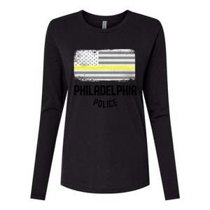 Philadelphia Police Officer Pennsylvania Police Gift Womens Cotton Relaxed Long Sleeve T-Shirt