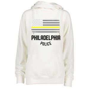 Philadelphia Police Officer Pennsylvania Police Gift Womens Funnel Neck Pullover Hood