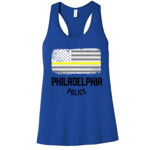 Philadelphia Police Officer Pennsylvania Police Gift Women's Racerback Tank