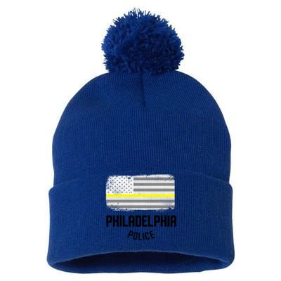 Philadelphia Police Officer Pennsylvania Police Gift Pom Pom 12in Knit Beanie