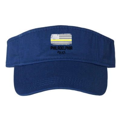 Philadelphia Police Officer Pennsylvania Police Gift Valucap Bio-Washed Visor