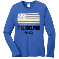 Philadelphia Police Officer Pennsylvania Police Gift Ladies Long Sleeve Shirt