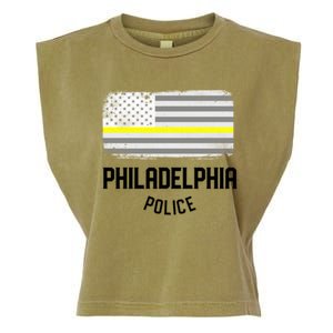 Philadelphia Police Officer Pennsylvania Police Gift Garment-Dyed Women's Muscle Tee