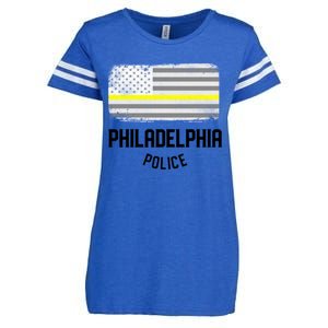 Philadelphia Police Officer Pennsylvania Police Gift Enza Ladies Jersey Football T-Shirt