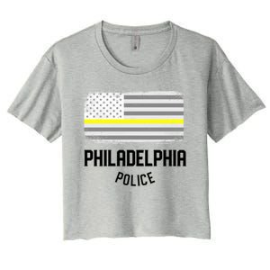 Philadelphia Police Officer Pennsylvania Police Gift Women's Crop Top Tee