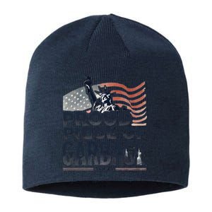 Proud Piece Of Garbage Garbage For Trump Sustainable Beanie