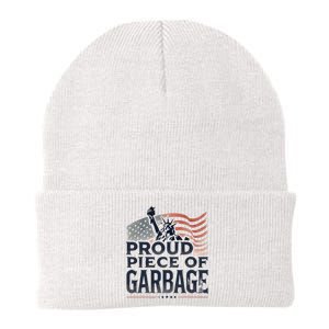 Proud Piece Of Garbage Garbage For Trump Knit Cap Winter Beanie