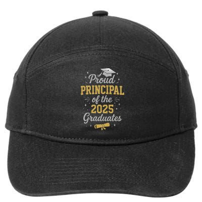 Proud Principle Of The 2025 Graduates Senior Graduation 7-Panel Snapback Hat