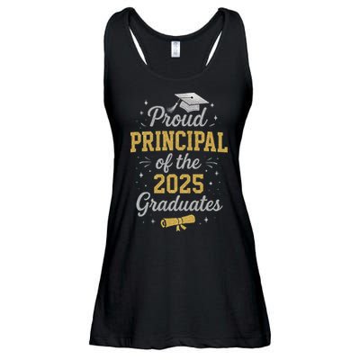 Proud Principle Of The 2025 Graduates Senior Graduation Ladies Essential Flowy Tank