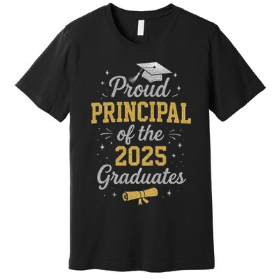 Proud Principle Of The 2025 Graduates Senior Graduation Premium T-Shirt