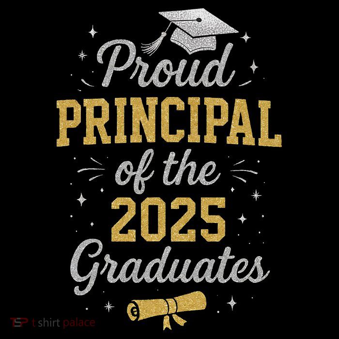 Proud Principle Of The 2025 Graduates Senior Graduation Premium T-Shirt
