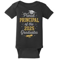 Proud Principle Of The 2025 Graduates Senior Graduation Baby Bodysuit