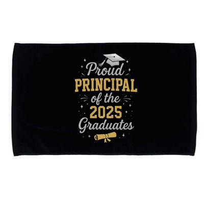 Proud Principle Of The 2025 Graduates Senior Graduation Microfiber Hand Towel