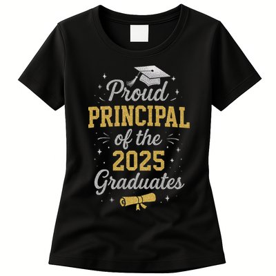 Proud Principle Of The 2025 Graduates Senior Graduation Womens T-Shirt