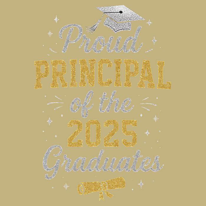 Proud Principle Of The 2025 Graduates Senior Graduation Cooling Performance Crew T-Shirt