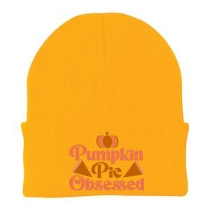 Pumpkin Pie Obsessed Gift Knit Cap Winter Beanie