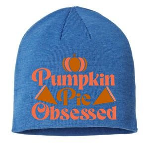 Pumpkin Pie Obsessed Gift Sustainable Beanie