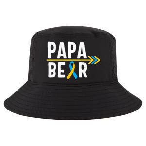 Proud Papa Of Down Syndrome Warrior Awareness Trisomy 21 Cool Comfort Performance Bucket Hat