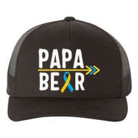 Proud Papa Of Down Syndrome Warrior Awareness Trisomy 21 Yupoong Adult 5-Panel Trucker Hat