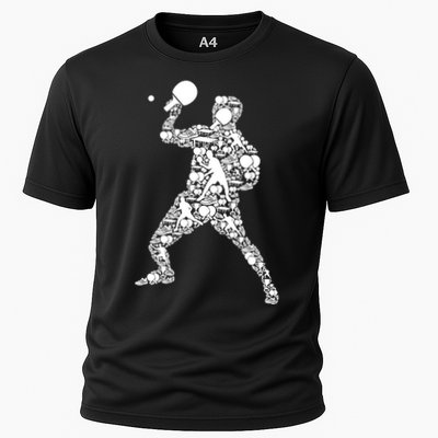 Ping Pong Player Table Tennis Gift Performance Shirt