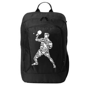 Ping Pong Player Table Tennis Gift City Backpack