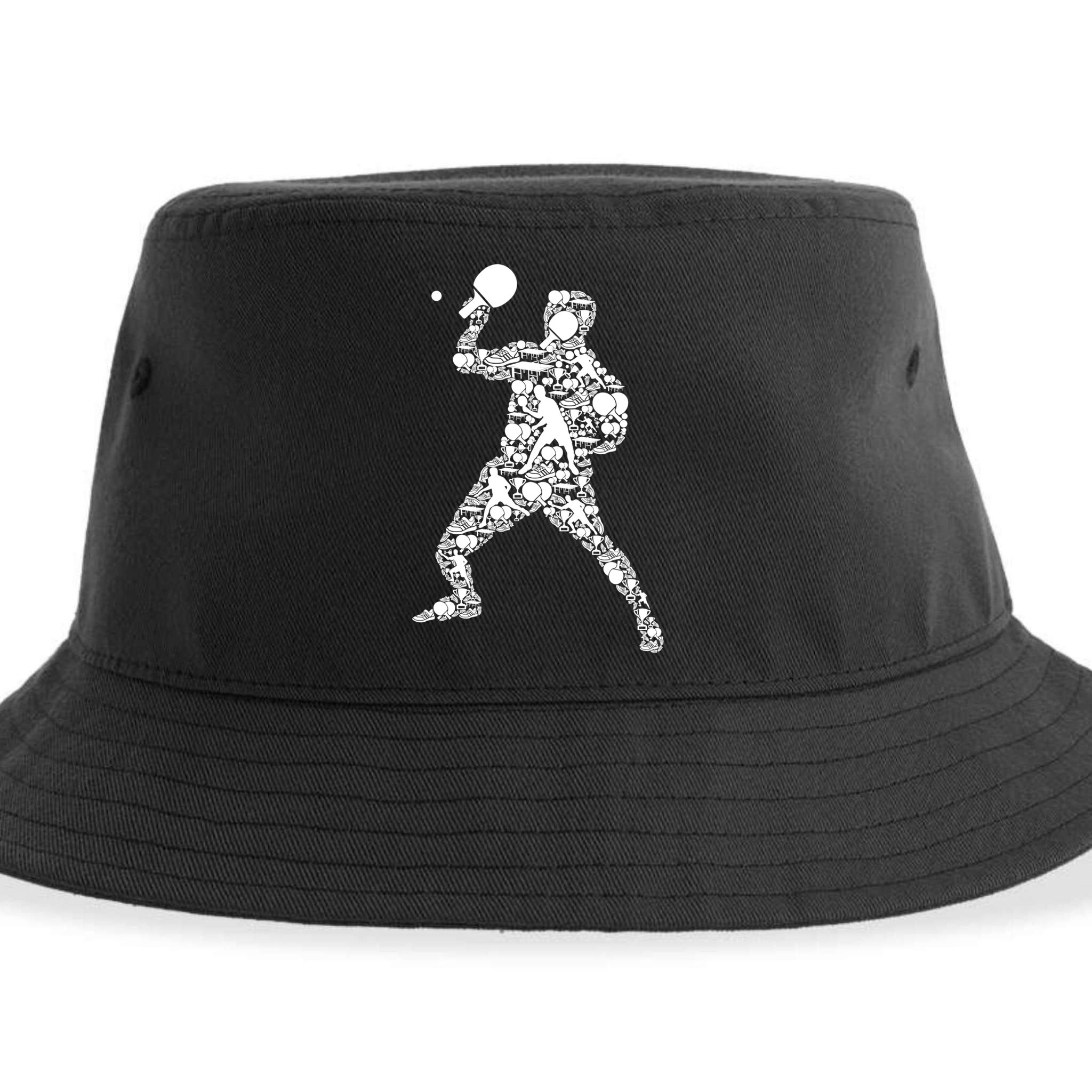 Ping Pong Player Table Tennis Gift Sustainable Bucket Hat