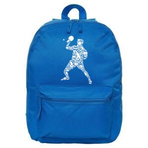 Ping Pong Player Table Tennis Gift 16 in Basic Backpack