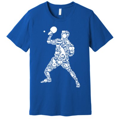 Ping Pong Player Table Tennis Gift Premium T-Shirt