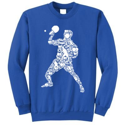 Ping Pong Player Table Tennis Gift Tall Sweatshirt