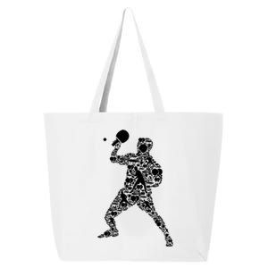 Ping Pong Player Table Tennis Gift 25L Jumbo Tote