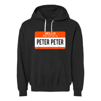 Peter Peter Pumpkin Eater Halloween Matching Couples Costume Garment-Dyed Fleece Hoodie