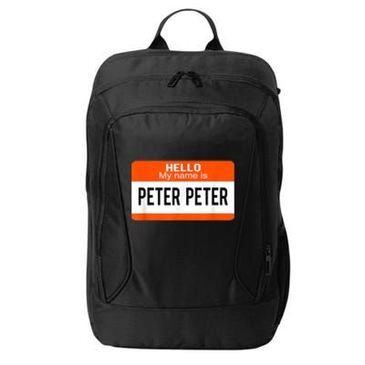 Peter Peter Pumpkin Eater Halloween Matching Couples Costume City Backpack