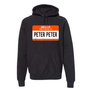 Peter Peter Pumpkin Eater Halloween Matching Couples Costume Premium Hoodie