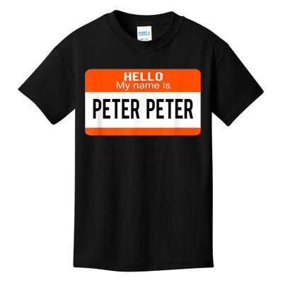 Peter Peter Pumpkin Eater Halloween Matching Couples Costume Kids T-Shirt