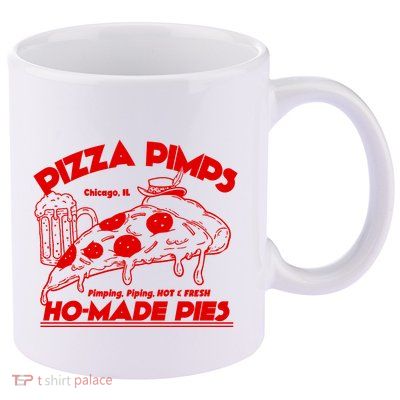 Pizza Pimps 11oz C Handle Ceramic Mug