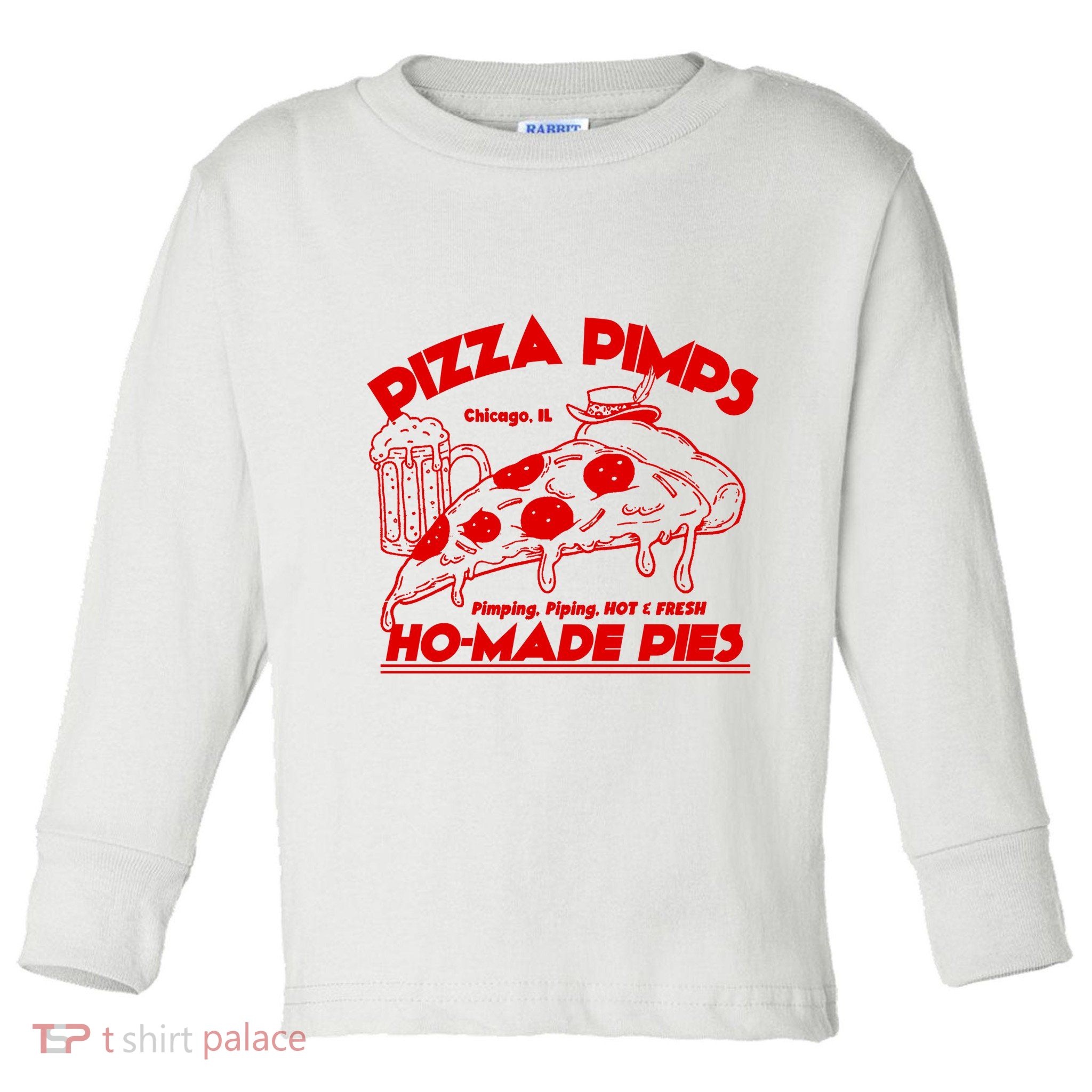 Pizza Pimps Toddler Long Sleeve Shirt