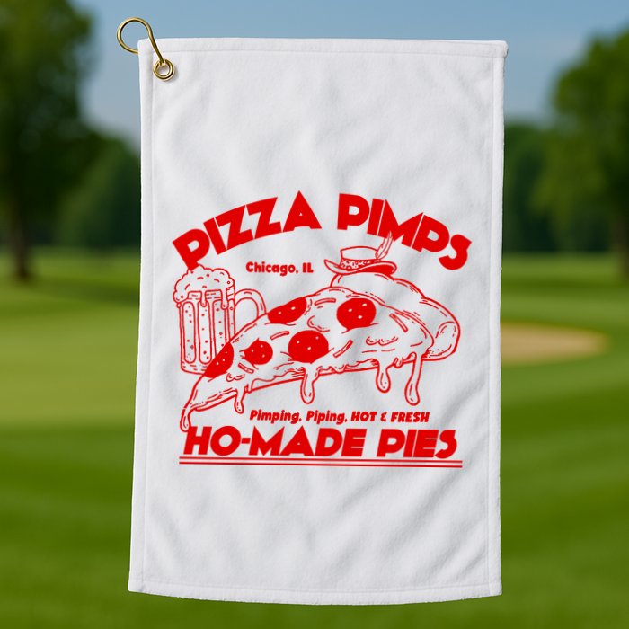 Pizza Pimps Golf Towel