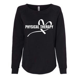 PTA Physiotherapy PT Therapist Love Physical Therapy Womens California Wash Sweatshirt