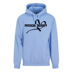 PTA Physiotherapy PT Therapist Love Physical Therapy Unisex Surf Hoodie