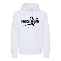 PTA Physiotherapy PT Therapist Love Physical Therapy Premium Hoodie