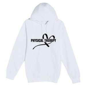 PTA Physiotherapy PT Therapist Love Physical Therapy Premium Pullover Hoodie