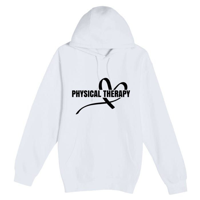 PTA Physiotherapy PT Therapist Love Physical Therapy Premium Pullover Hoodie