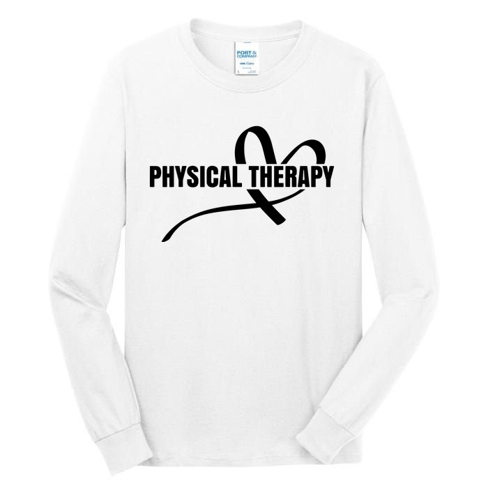 PTA Physiotherapy PT Therapist Love Physical Therapy Tall Long Sleeve T-Shirt