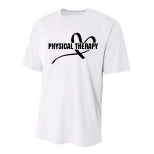 PTA Physiotherapy PT Therapist Love Physical Therapy Performance Sprint T-Shirt