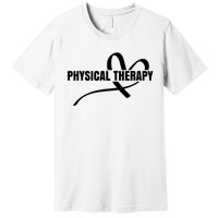 PTA Physiotherapy PT Therapist Love Physical Therapy Premium T-Shirt