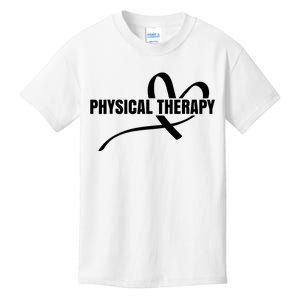 PTA Physiotherapy PT Therapist Love Physical Therapy Kids T-Shirt