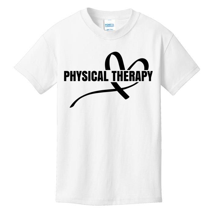 PTA Physiotherapy PT Therapist Love Physical Therapy Kids T-Shirt