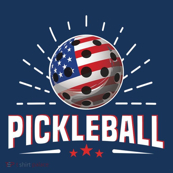 Pickleball Player Paddleball Lover Us American Flag 16 in Basic Backpack