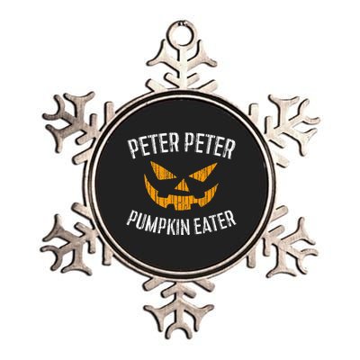 Peter Peter Pumpkin Eater Halloween Costume Metallic Star Ornament